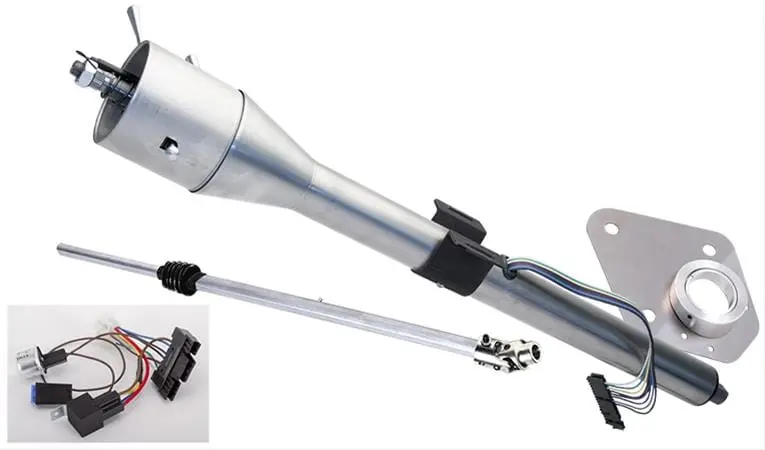 Flaming River Tilt Steering Column With Floor Shifter - Black Finish (Fr30018Ktbk) 1