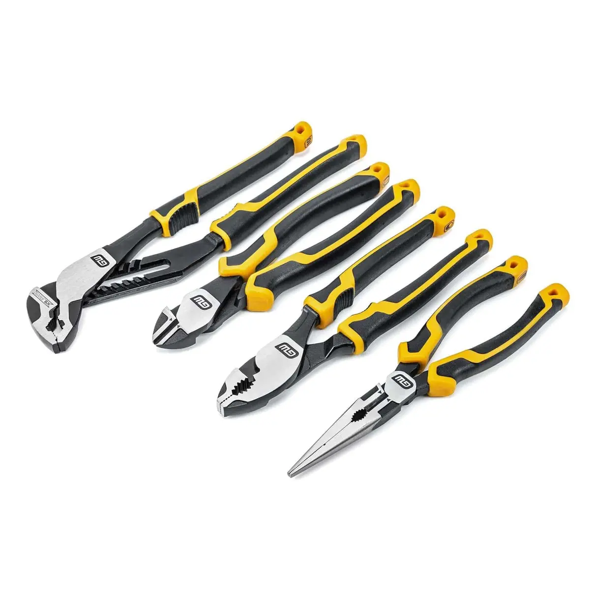 Gearwrench 82203C-06 Pitbull Professional Plier Set – Ergonomic Multi-Function Hand Tools 1