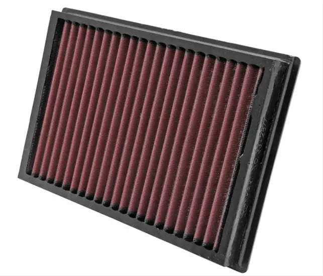K&N 33-2877 Washable High-Flow Air Filter – Reusable Performance Intake Element 1