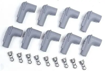 Msd Spark Plug Wire Boot & Terminal Replacement Kit – High-Voltage Insulated, 8850 1