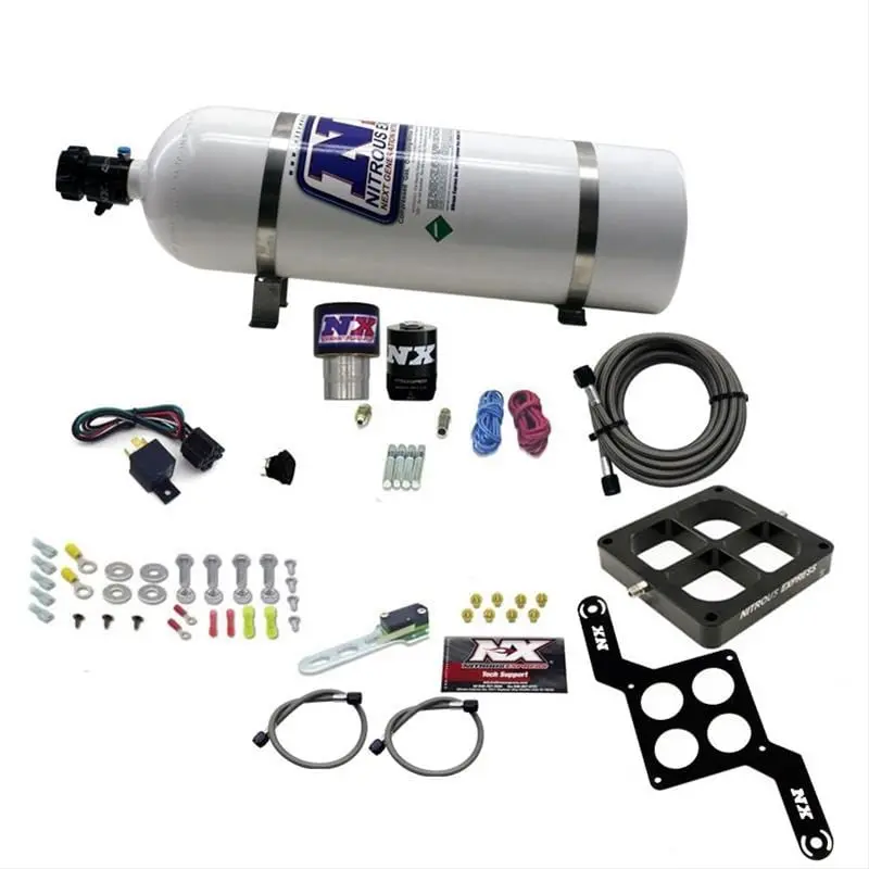Nitrous Express Nx 15 Lb. Capacity Wet Nitrous Oxide System - Model 63970-15 1