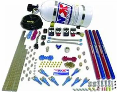Nitrous Express Shark Nozzle Wet Nitrous System – Tunable Single-Nozzle Kit (90206-10) 1