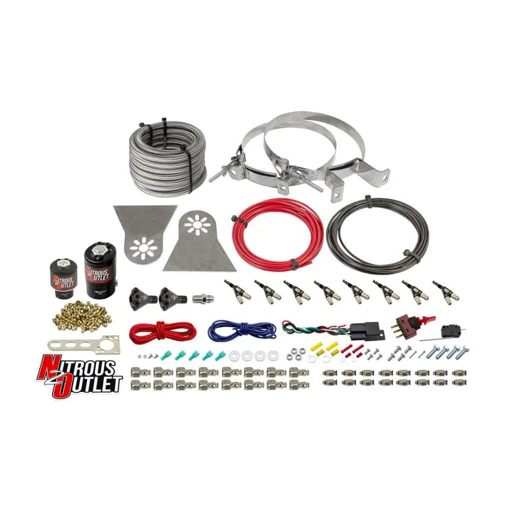 Nitrous Outlet 00-10481-L-15 Wet Nitrous System – 15 Lb. Capacity, Progressive Control 1