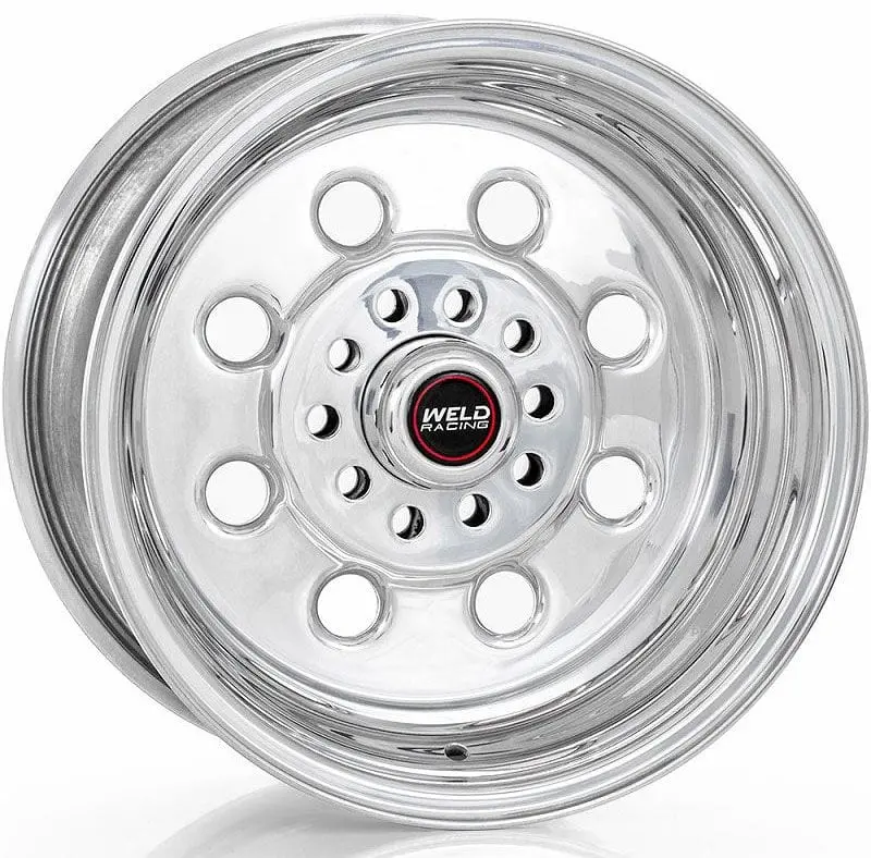 Draglite We90-54342 15" X 4" Polished Aluminum Drag Wheel 1