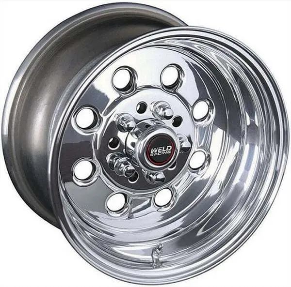 Draglite We90-56348 15X6 Polished Aluminum Drag Wheel 1
