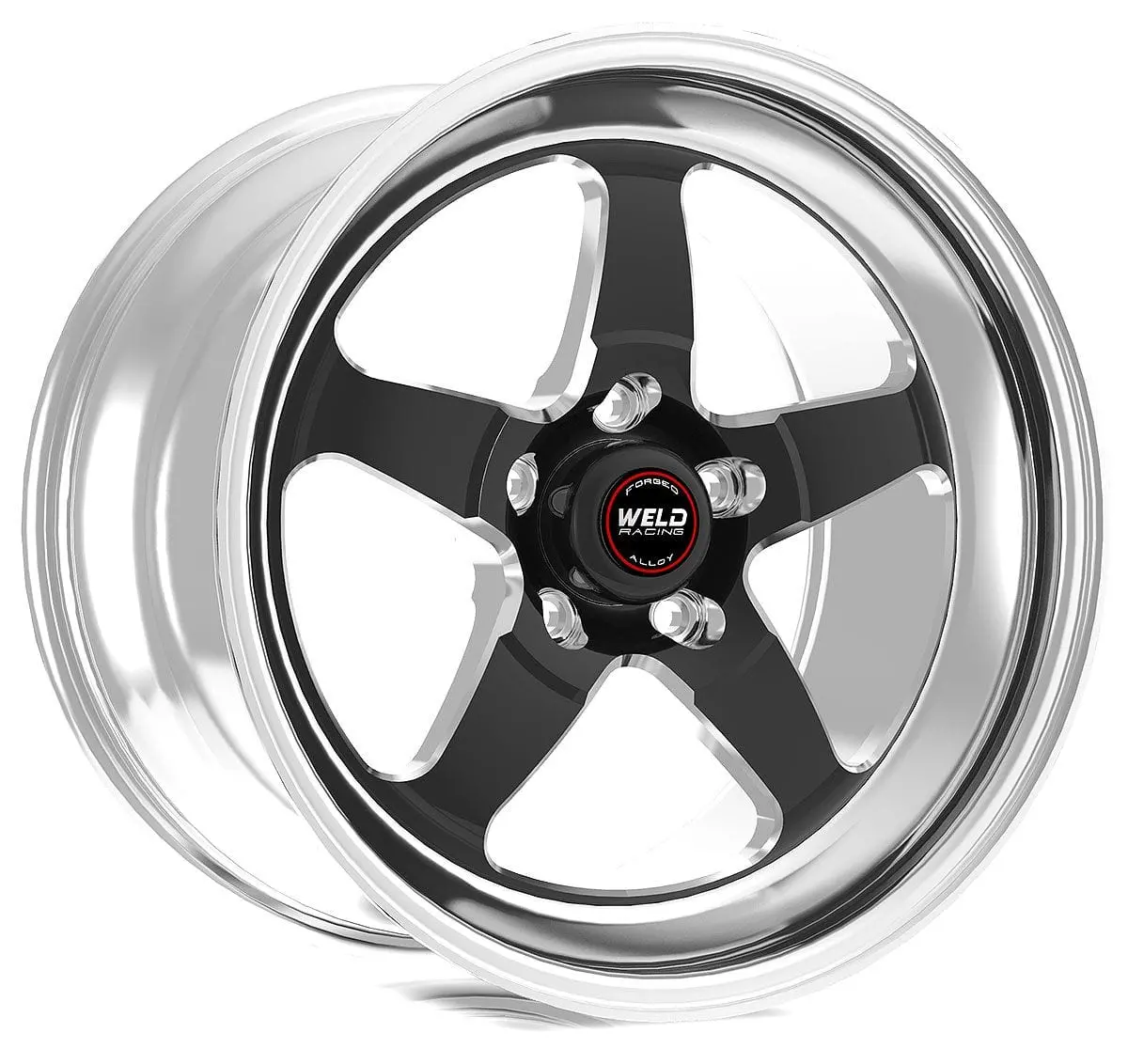 Rt-S S71 Polished Aluminum Wheel With Matte Black Center – 15" X 7.3", 5X114.3Mm, +35Mm Offset 1