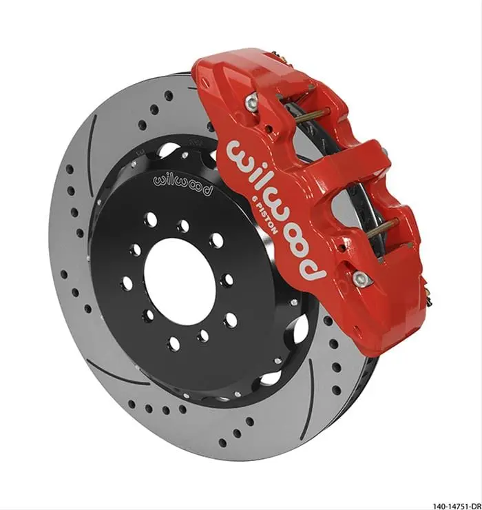 Wilwood Aero6 Big Brake Front Kit – 140-14751-Dr 1