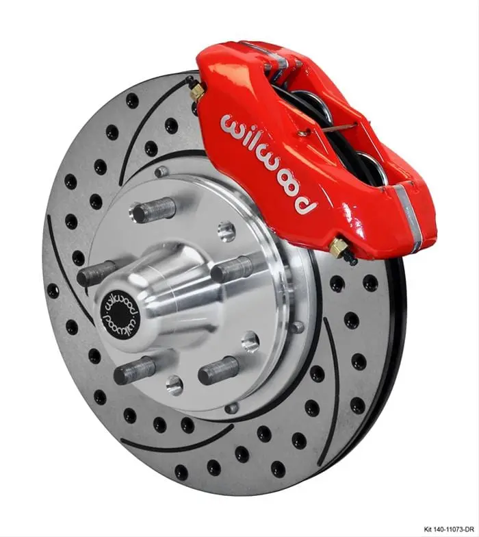 Wilwood Forged Dynalite Pro Series Front Brake Kit – Direct-Fit Disc System 140-11073-Dr 1