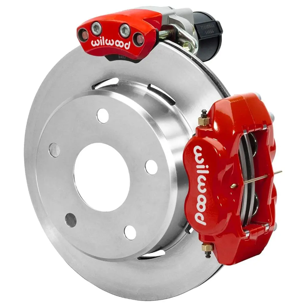 Wilwood 140-16146-R Forged Dynalite Rear E-Brake Kit – Electronic Parking Brake Conversion 1
