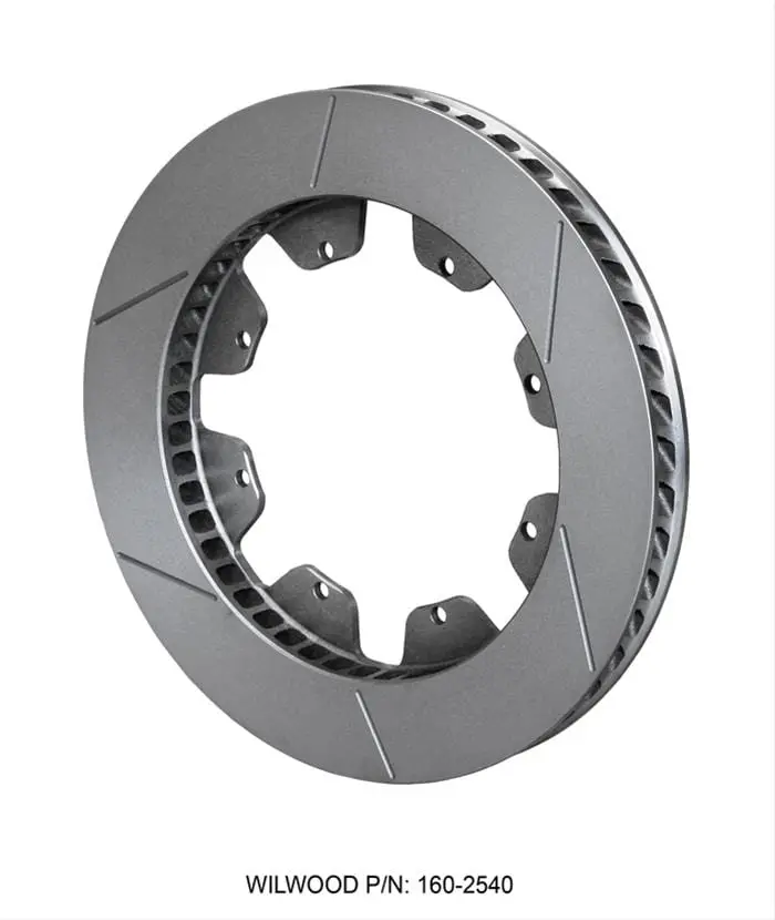 Wilwood 160-2541 Gt Series Curved Vane Brake Rotors 1